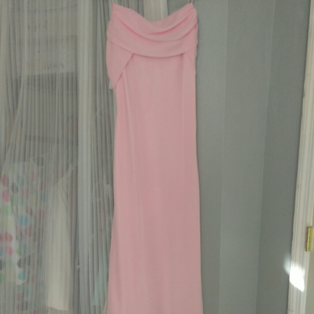 Pink formal dress